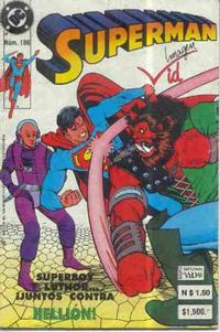 Cover for Supermán (Grupo Editorial Vid, 1986 series) #186