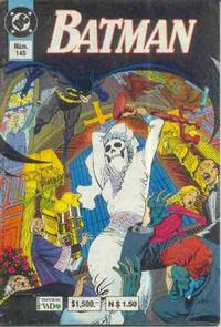 Cover for Batman (Grupo Editorial Vid, 1987 series) #145