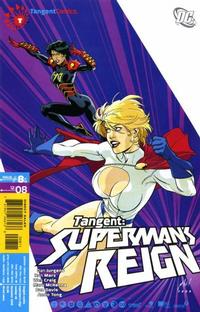 Cover for Tangent: Superman's Reign (DC, 2008 series) #8