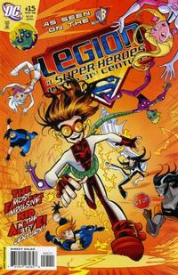 Cover for The Legion of Super-Heroes in the 31st Century (DC, 2007 series) #15 [Direct Sales]