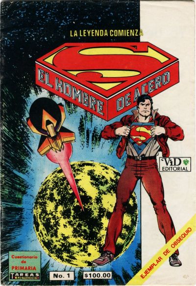 Cover for Supermán (Grupo Editorial Vid, 1986 series) #1