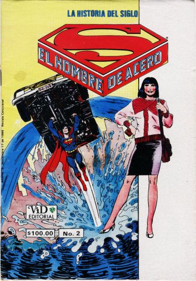 Cover for Supermán (Grupo Editorial Vid, 1986 series) #2
