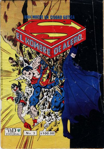 Cover for Supermán (Grupo Editorial Vid, 1986 series) #3