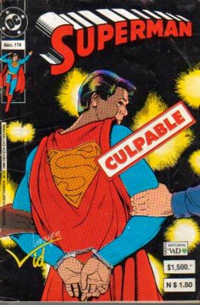 Cover for Supermán (Grupo Editorial Vid, 1986 series) #174