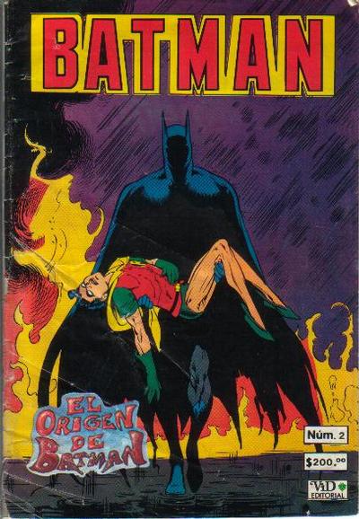 Cover for Batman (Grupo Editorial Vid, 1987 series) #2