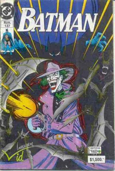 Cover for Batman (Grupo Editorial Vid, 1987 series) #137