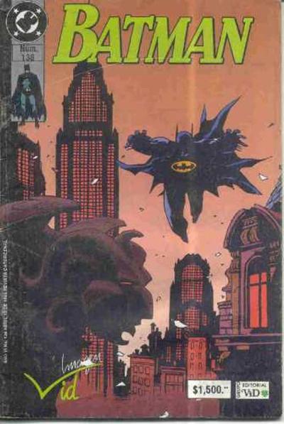 Cover for Batman (Grupo Editorial Vid, 1987 series) #138