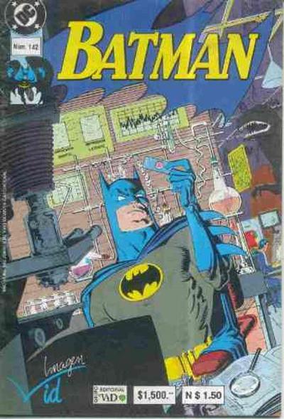 Cover for Batman (Grupo Editorial Vid, 1987 series) #142