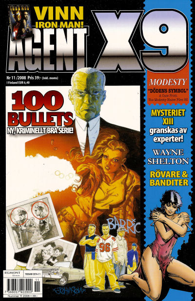 Cover for Agent X9 (Egmont, 1997 series) #11/2008