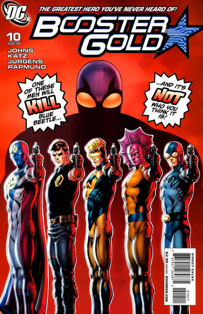Cover for Booster Gold (DC, 2007 series) #10