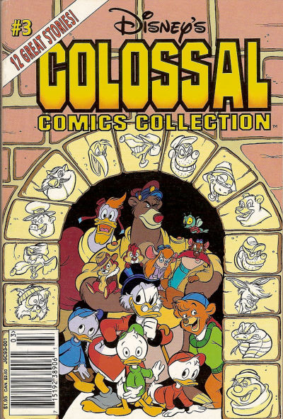 Cover for Disney's Colossal Comics Collection (Disney, 1991 series) #3