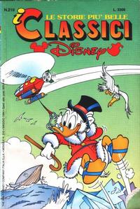 Cover for I Classici di Walt Disney (Disney Italia, 1988 series) #210
