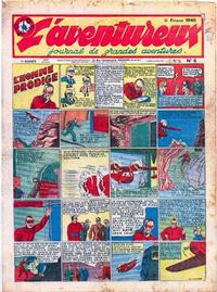 Cover Thumbnail for L'Aventureux (Editions Mondiales, 1936 series) #6/1940