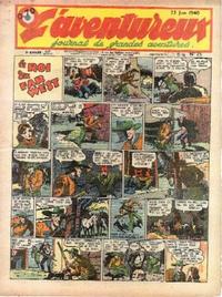 Cover Thumbnail for L'Aventureux (Editions Mondiales, 1936 series) #25/1940