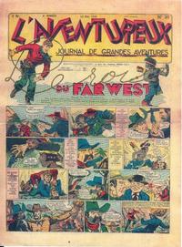 Cover Thumbnail for L'Aventureux (Editions Mondiales, 1936 series) #20/1941