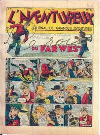 Cover Thumbnail for L'Aventureux (Editions Mondiales, 1936 series) #22/1941