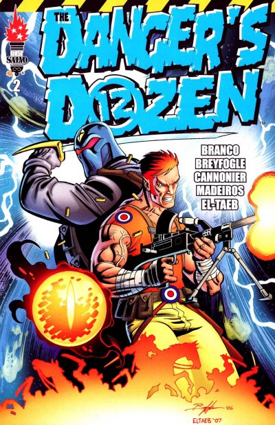 Cover for The Danger's Dozen (First Salvo Productions, 2007 series) #2