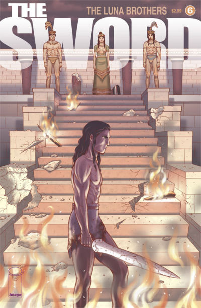 Cover for The Sword (Image, 2007 series) #6