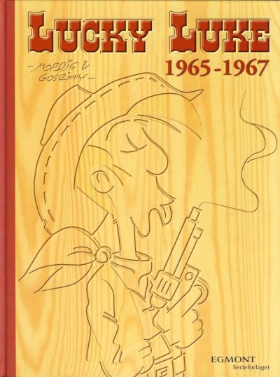 Cover for Lucky Luke boksamling (Hjemmet / Egmont, 2003 series) #1965-1967