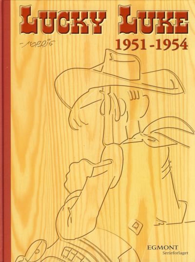 Cover for Lucky Luke boksamling (Hjemmet / Egmont, 2003 series) #1951-1954