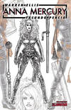 Cover for Anna Mercury (Avatar Press, 2008 series) #2 [Design Sketch]