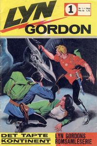 Cover Thumbnail for Lyn Gordon (Romanforlaget, 1967 series) #1/1968