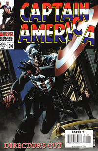 Cover Thumbnail for Captain America #34 Director's Cut (Marvel, 2008 series) 