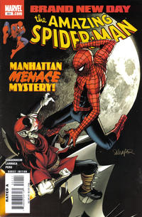 Cover for The Amazing Spider-Man (Marvel, 1999 series) #551 [Direct Edition]