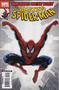 Cover for The Amazing Spider-Man (Marvel, 1999 series) #552 [Direct Edition]