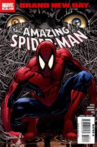 Cover for The Amazing Spider-Man (Marvel, 1999 series) #553 [Direct Edition]