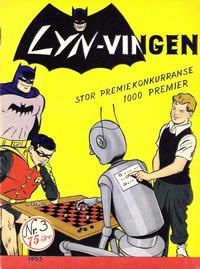 Cover Thumbnail for Lynvingen (Serieforlaget / Se-Bladene / Stabenfeldt, 1953 series) #3/1953
