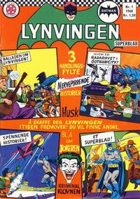 Cover Thumbnail for Lynvingen (Serieforlaget / Se-Bladene / Stabenfeldt, 1966 series) #1/1968