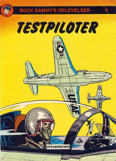 Cover for Buck Danny (Interpresse, 1977 series) #4 - Testpiloter