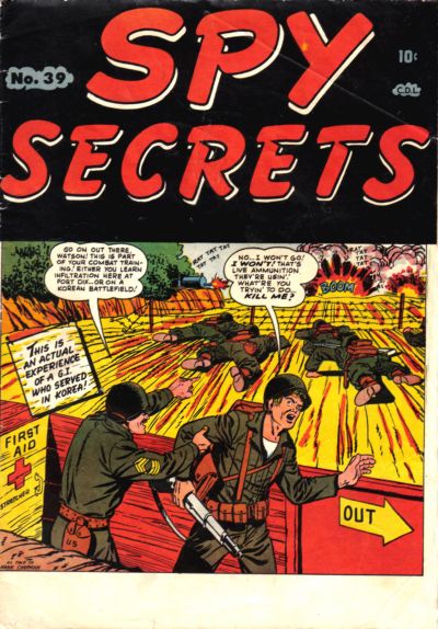 Cover for Spy Secrets (Bell Features, 1951 series) #39