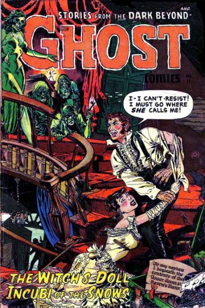 Cover for Ghost Comics (Fiction House, 1951 series) #11