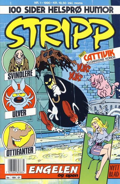 Cover for Stripp (Bladkompaniet / Schibsted, 1990 series) #1/1990