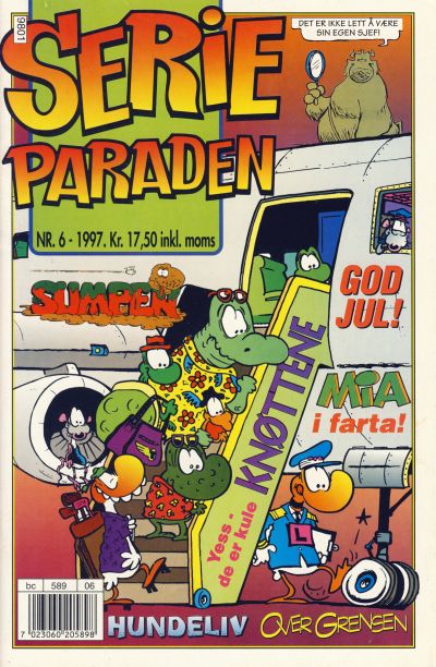 Cover for Serieparaden (Hjemmet / Egmont, 1997 series) #6/1997