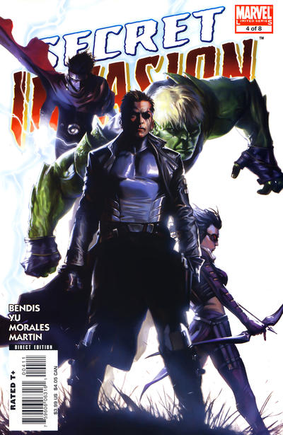 Cover for Secret Invasion (Marvel, 2008 series) #4 [Gabriele Dell'Otto Cover]