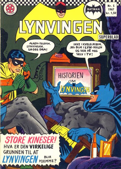 Cover for Lynvingen (Serieforlaget / Se-Bladene / Stabenfeldt, 1966 series) #5/1967