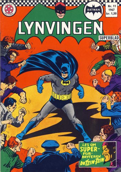 Cover for Lynvingen (Serieforlaget / Se-Bladene / Stabenfeldt, 1966 series) #11/1967
