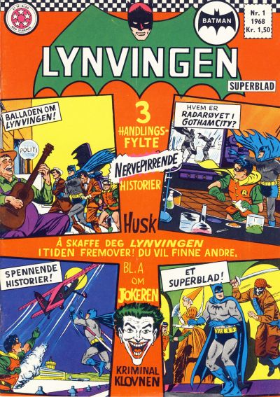 Cover for Lynvingen (Serieforlaget / Se-Bladene / Stabenfeldt, 1966 series) #1/1968