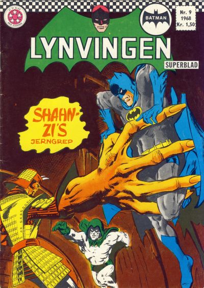 Cover for Lynvingen (Serieforlaget / Se-Bladene / Stabenfeldt, 1966 series) #9/1968