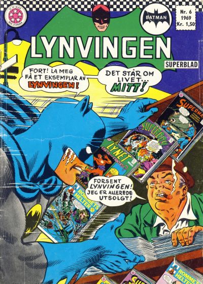 Cover for Lynvingen (Serieforlaget / Se-Bladene / Stabenfeldt, 1966 series) #6/1969