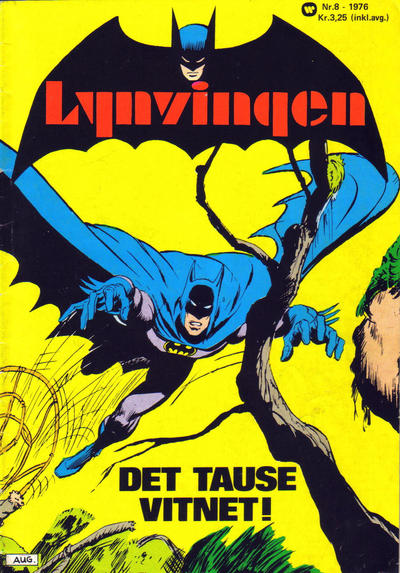 Cover for Lynvingen (Illustrerte Klassikere / Williams Forlag, 1969 series) #8/1976