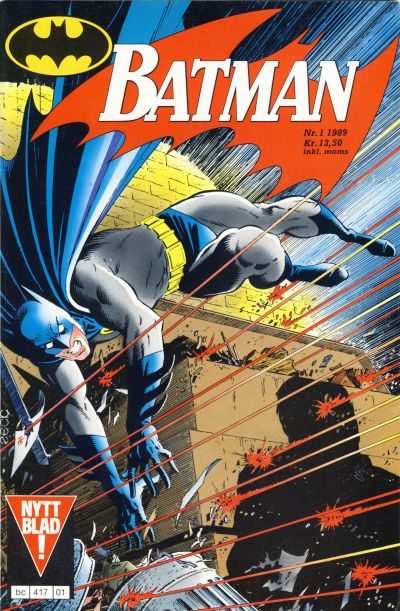 Cover for Batman (Semic, 1989 series) #1/1989
