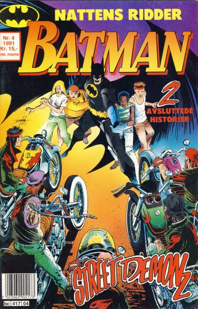 Cover for Batman (Semic, 1989 series) #4/1991