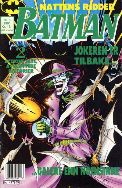 Cover for Batman (Semic, 1989 series) #5/1991