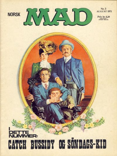 Cover for Norsk Mad (Illustrerte Klassikere / Williams Forlag, 1971 series) #3/1971