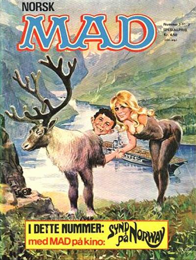 Cover for Norsk Mad (Illustrerte Klassikere / Williams Forlag, 1971 series) #1/1972