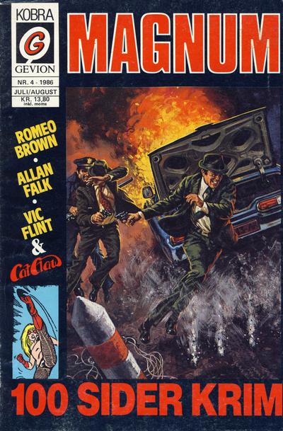 Cover for Magnum (Gevion, 1986 series) #4/1986